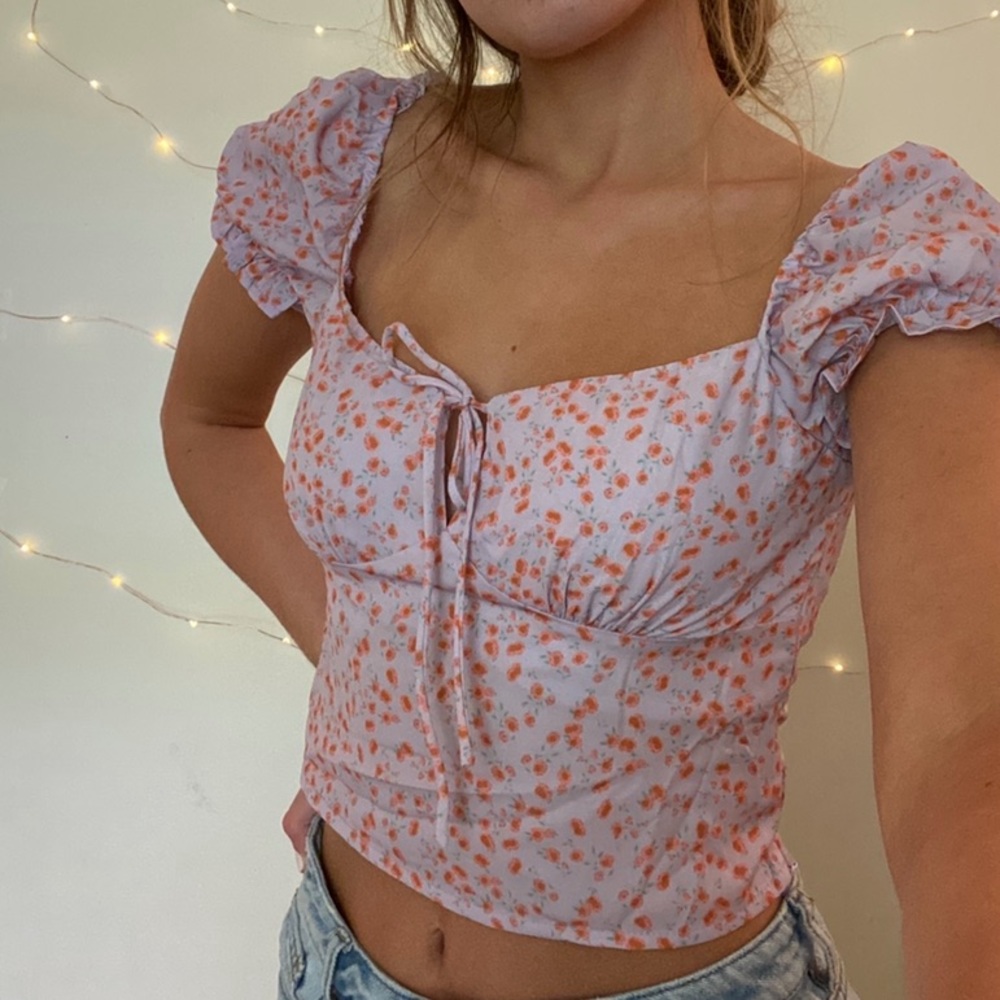 NWT Lilac Blouse from Sundae Muse